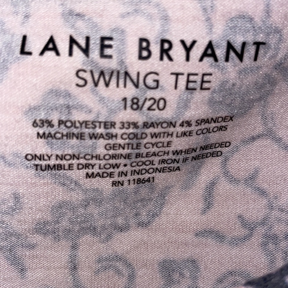 Lane Bryant Swing Tee - Picture 3 of 4